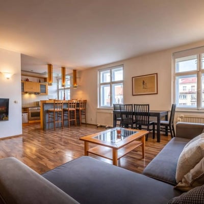 Rental of a cozy 2-room apartment, 75 m², in Staré Mesto district, Bratislava, Slovakia